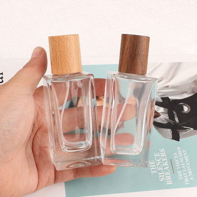 Walnut Scented Water Perfume Spray Bottle Portable 30ml 50ML Glass