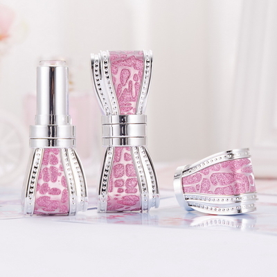 5ml pink Butterfly plastic Empty Lipstick Tube printed lipstick tube