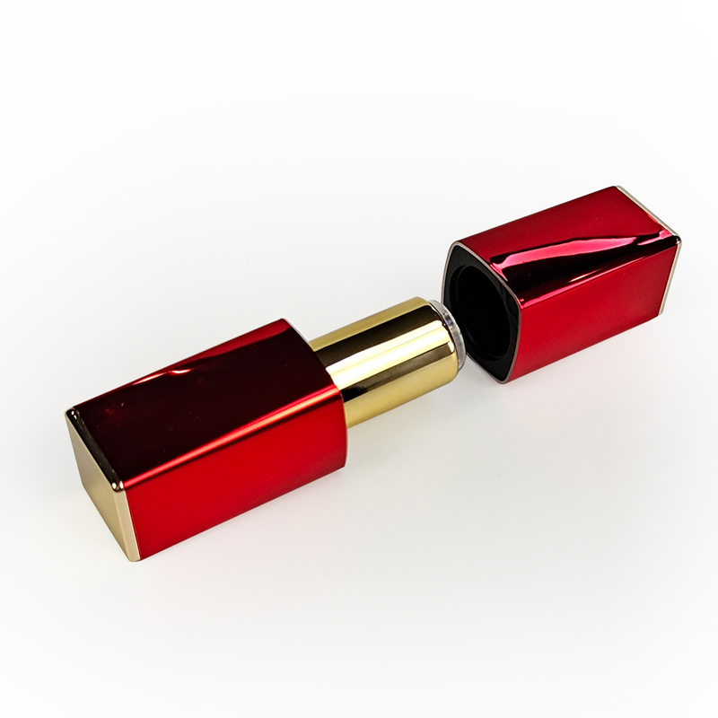 Luxury Empty Lipstick Tube refillable custom empty red lipstick tube Magnetic